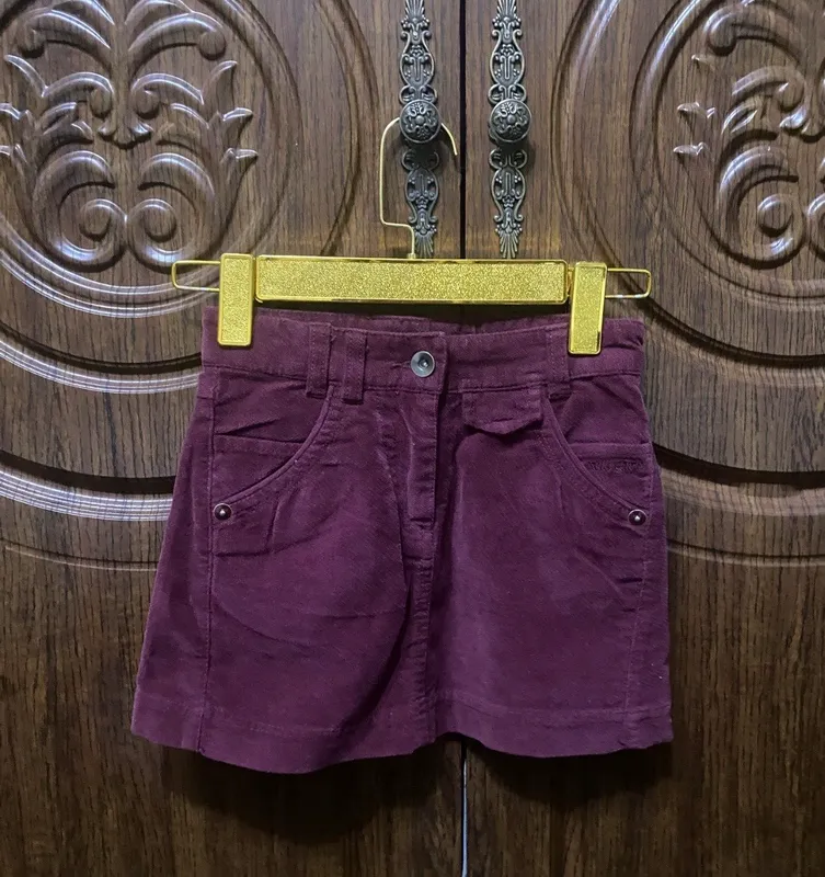 Moda yubkacha, bordo rang 1 Moda yubkacha, bordo rang 1