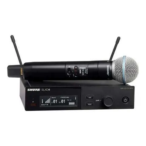 Микрофон для живого вокала SHURE SLXD4 1
