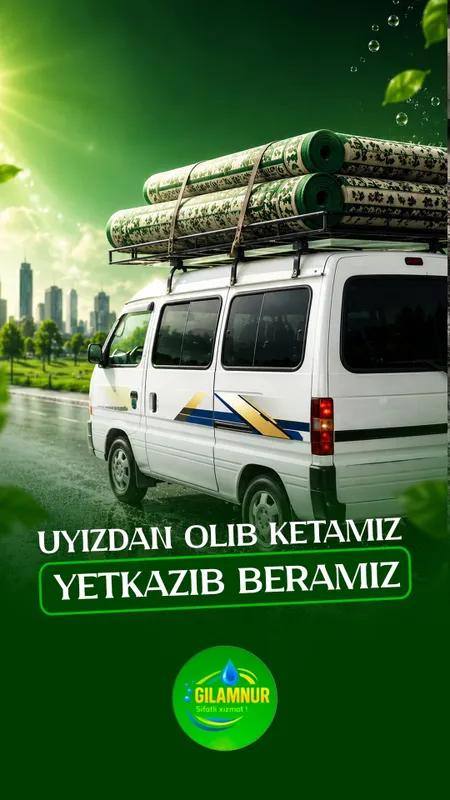 Gilam yuvish – 1 m² 12 000 so'm | Toshkent 3 Gilam yuvish – 1 m² 12 000 so'm | Toshkent 3