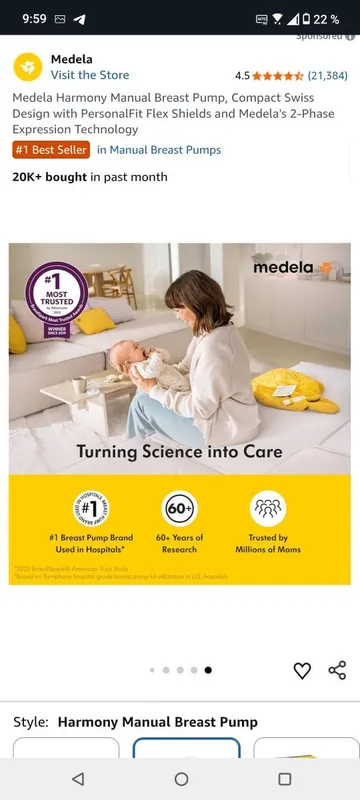 Молокоотсос medela — фото 4