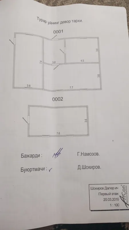 ШОШИЛИНЧ! Шофирконда 12.35 сотиқ ҳовли уй ярим нархига сотилади $8000 1 ШОШИЛИНЧ! Шофирконда 12.35 сотиқ ҳовли уй ярим нархига сотилади $8000 1