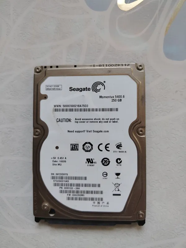 HDD 250gb 2.5