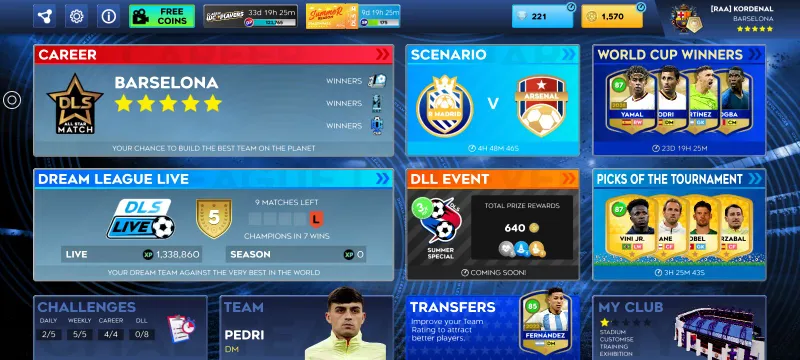 Продаётся аккаунт DLS26, цена 150 000 сум 2