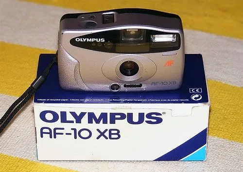 Винтажный пленочный Фотоапарат OLYMPUS AF-10 XB — фото 3