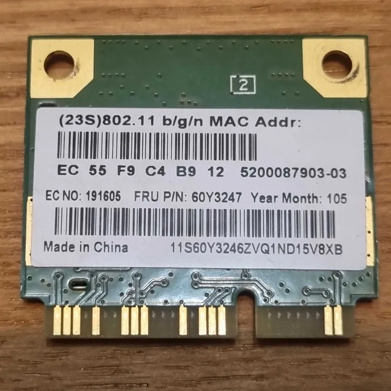 Wi-Fi адаптер Realtek Half Mini PCIe RTL8188CE