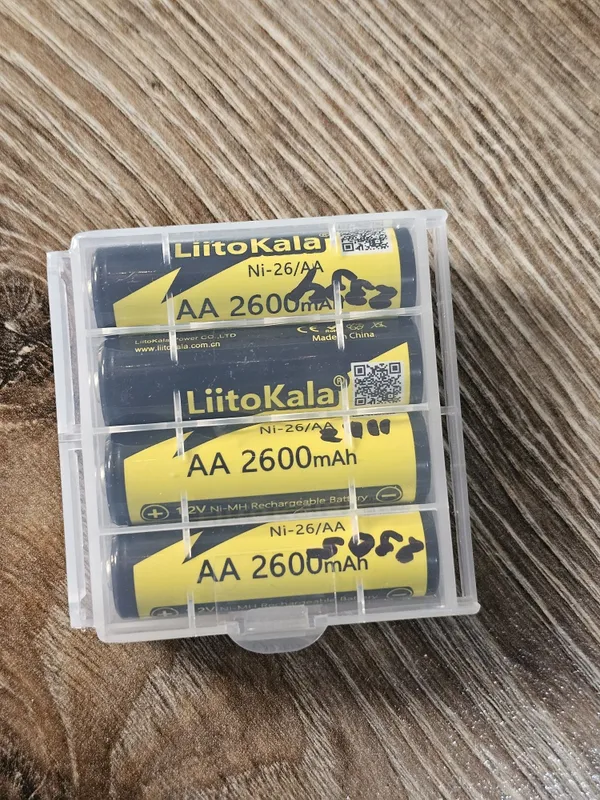 Аккумуляторы AA Liitokala NI MH