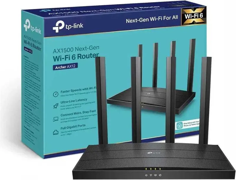 Роутер TP Link Archer AX12 WiFi 6 — фото 2