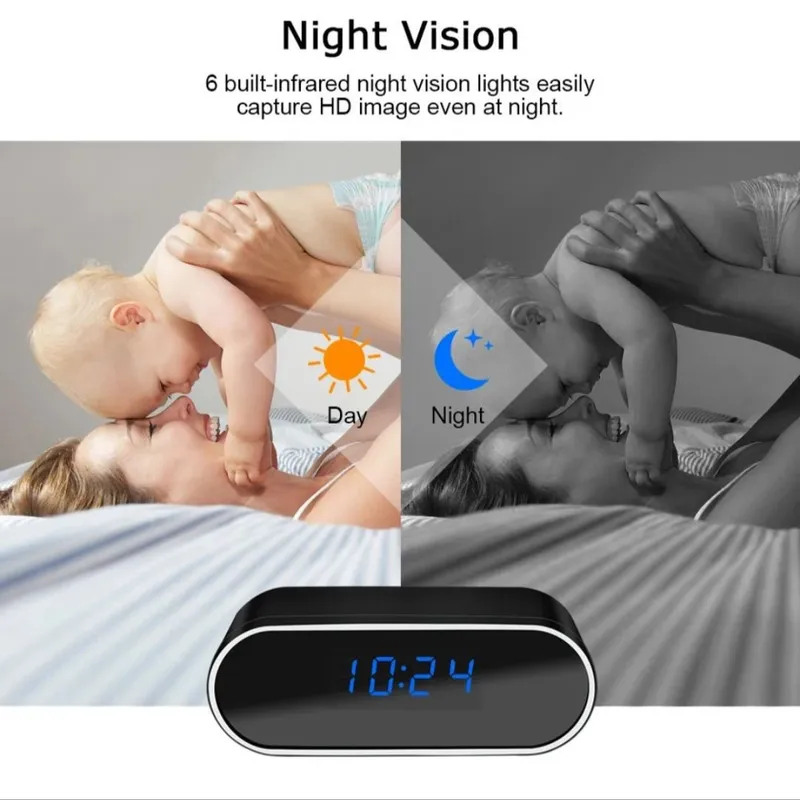 камера Wi-Fi электронные часы 3 камера Wi-Fi электронные часы 3