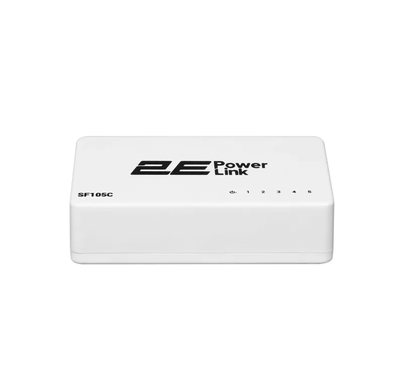 } Aksiya 2E PowerLink SG105C 5xGE kommutatori, gigabitli, boshqarilmaydigan 3