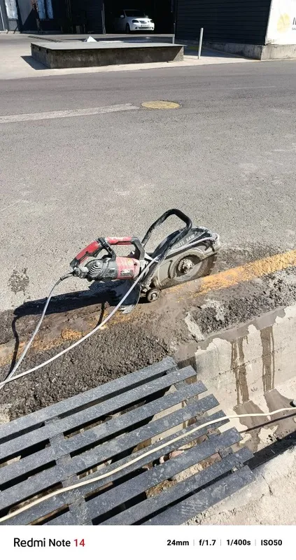 Beton kesish . Transhiya kavlash kabel tashlash 1