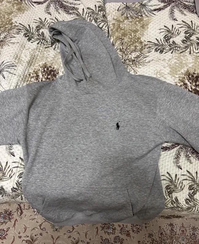Худи серое Ralph Lauren