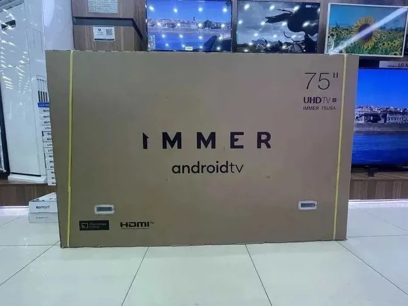 Телевизор Immer 75 4K UHD ANDROID TV бесплатна доставка