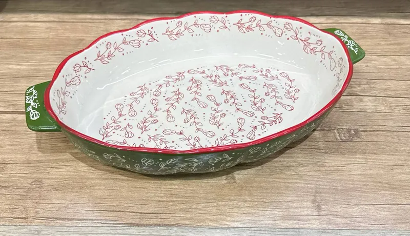 Керамическая жаропрочная форма для духовки и печи