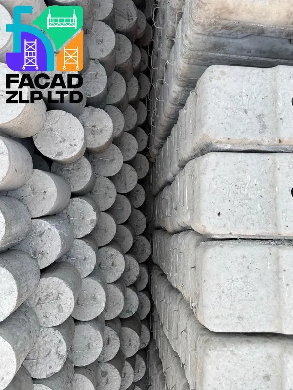 Противовесы 8-10 кг для фасадной люльки ZLP-630, детонный блок ZLP-630 — фото 2