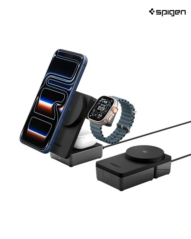 Spigen Foldable Wireless Qi2.2 Charger Stand (Mag Fit) 6