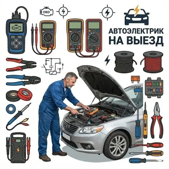 Mashina ochish chorvoq avto elektrik 1 soat — фото 2