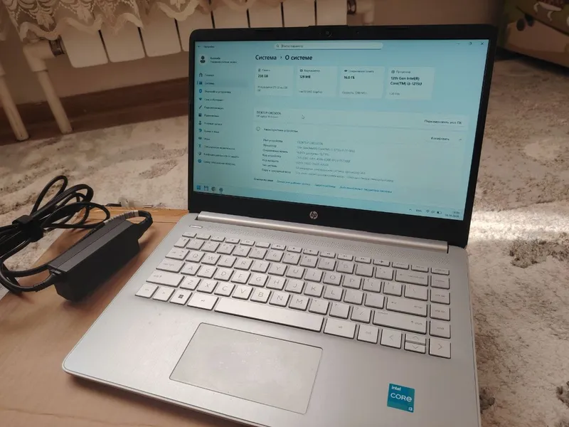 HP Laptop 14|Intel Core i3-12|16GB OZU| SSD 256GB — фото 2