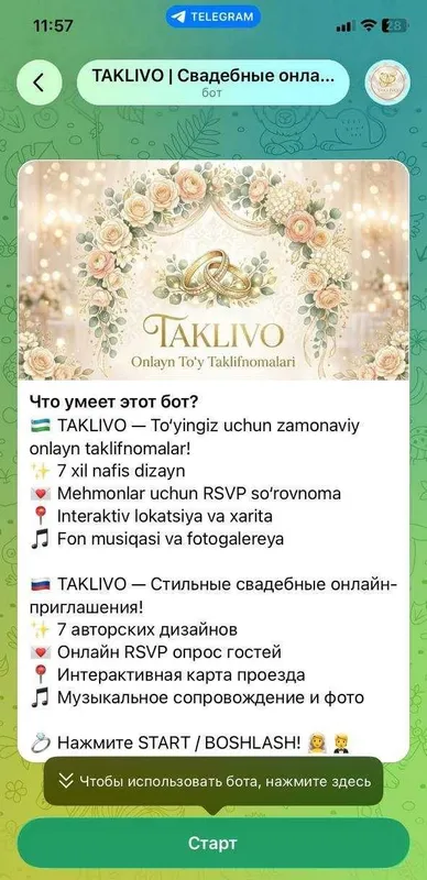 Telegram bot yaratish | Разработка ботов 2