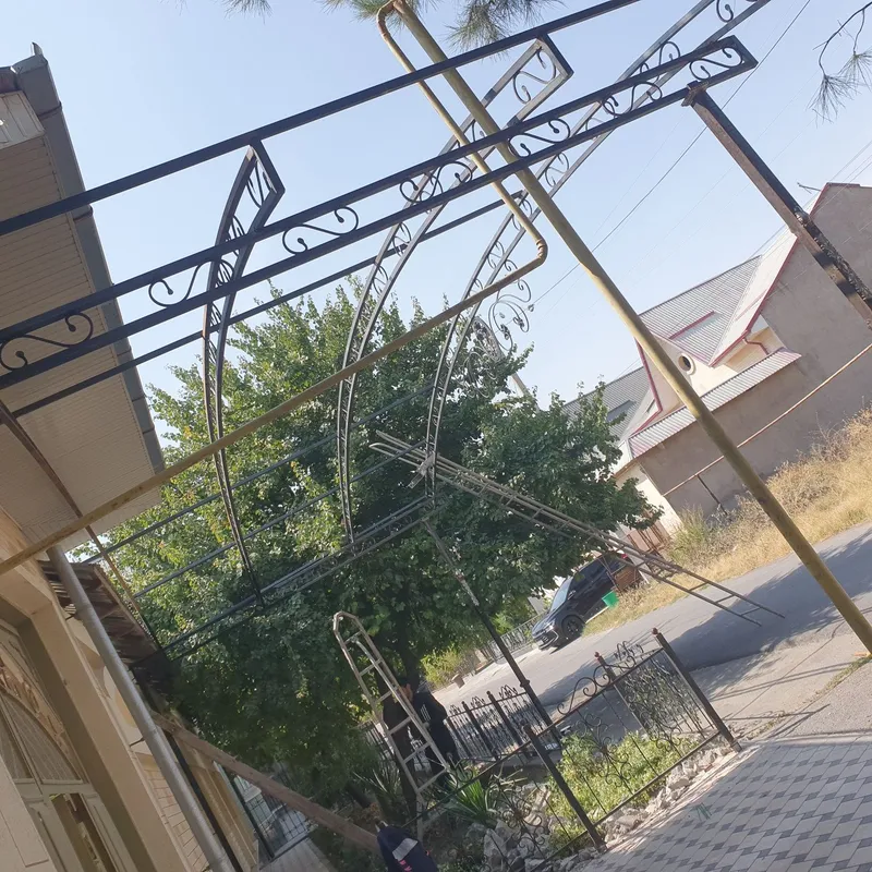 Навес перила ришотка юасаб урнатиб бериш хизмати сварка — фото 2