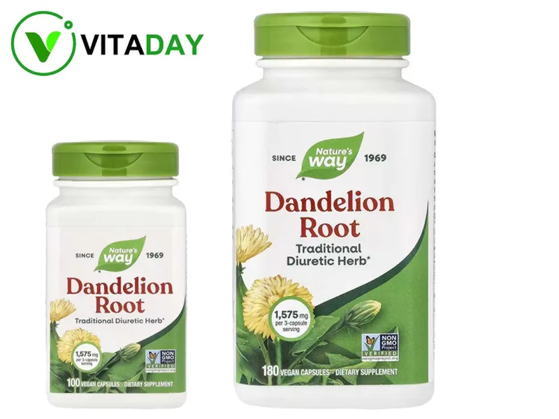 Nature's Natures Way Dandelion Root корень одуванчика 100 капсул 1 Nature's Natures Way Dandelion Root корень одуванчика 100 капсул 1