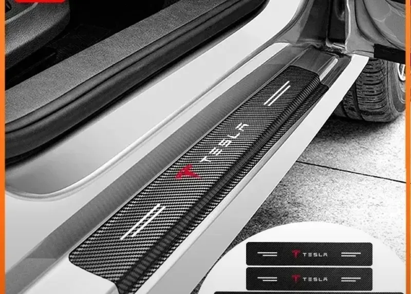 Карбоновые накладки Tesla