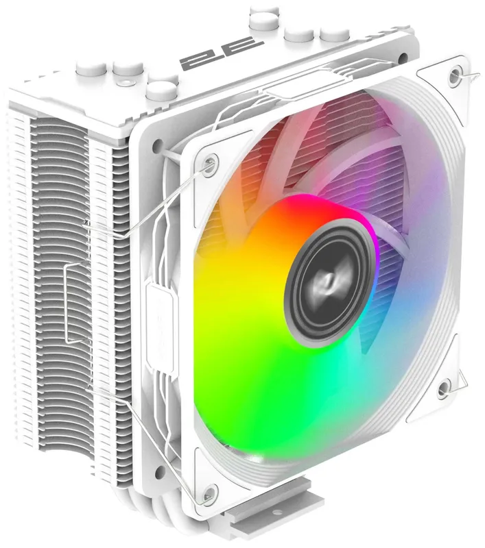 | Кулер для процессора 2E GAMING Air Cool Black/White — фото 1