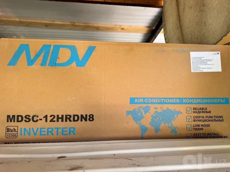 Продаётся кондиционер MDV 12 inverter новый. 1 Продаётся кондиционер MDV 12 inverter новый. 1