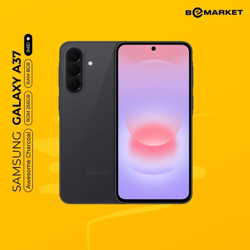 Samsung Galaxy A37, Awesome Charcoal, 8/256 GB