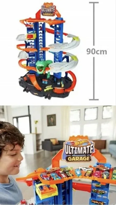 Hot Wheels Ultimate Garage с динозавром — оригинал, отличное состояние 7