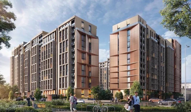 2-комнатная квартира в ЖК Regnum Plaza (White Box), 57.33 м²