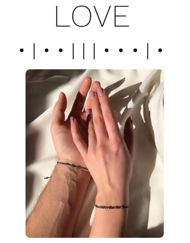 Браслет MORSE CODE (серебро 925) — фото 6