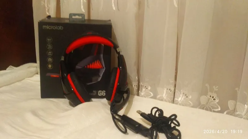 microlab G6 PRO GAMING HEADSET — фото 7