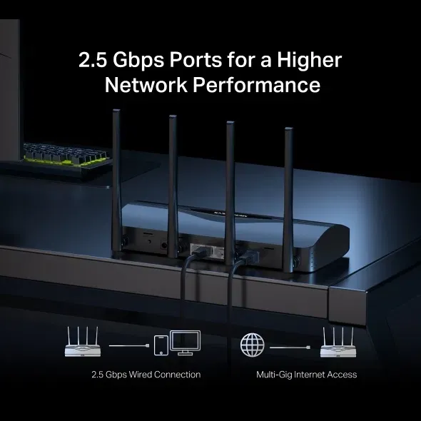 New!!! Mercusys MR27BE BE3600 WiFi 7 роутер 5
