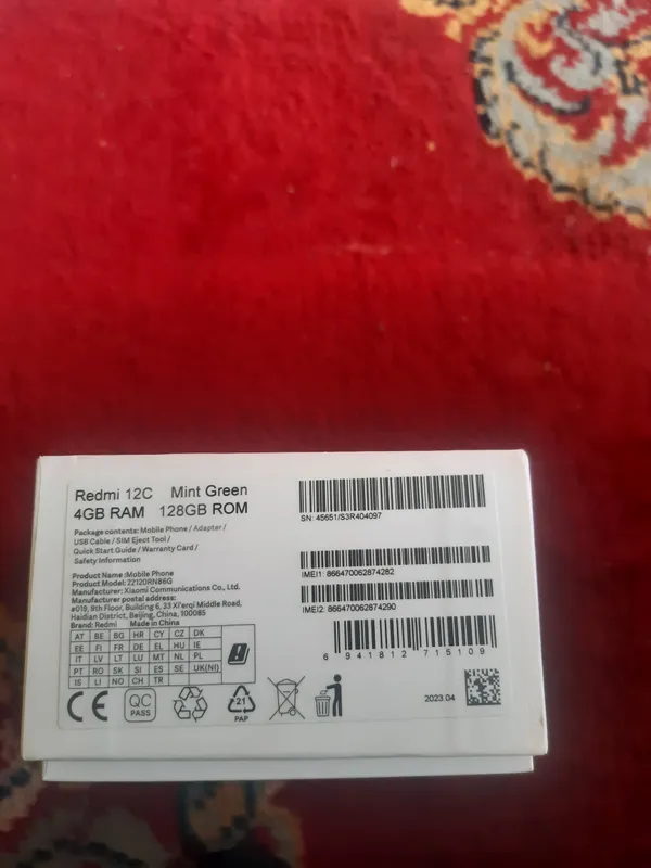 Redmi 12 c xotira 128talik 2 Redmi 12 c xotira 128talik 2