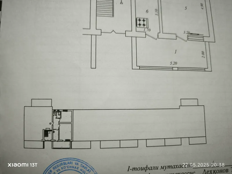 2 xonali kvartira sotiladi. 3