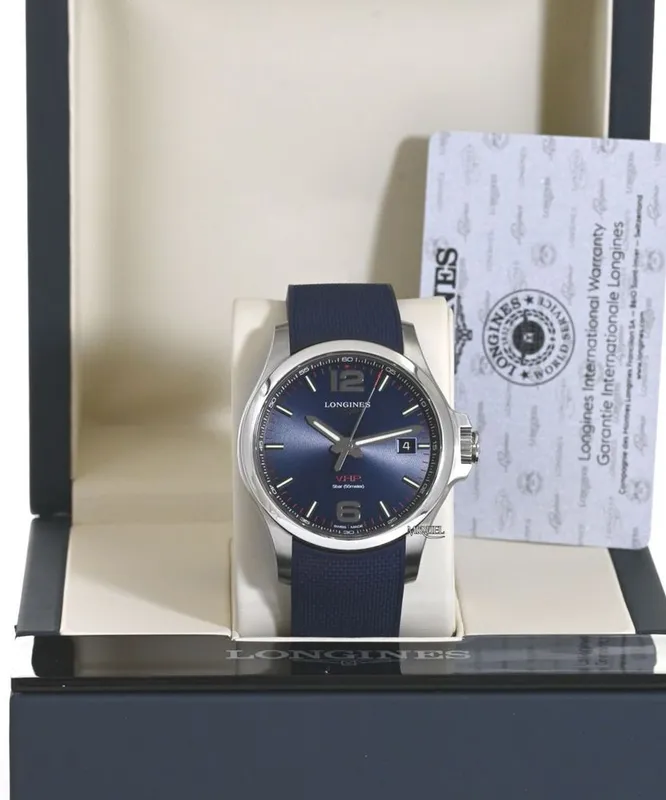 Швейцарские часы фирмы Longines Conquest V.H.P. — фото 5