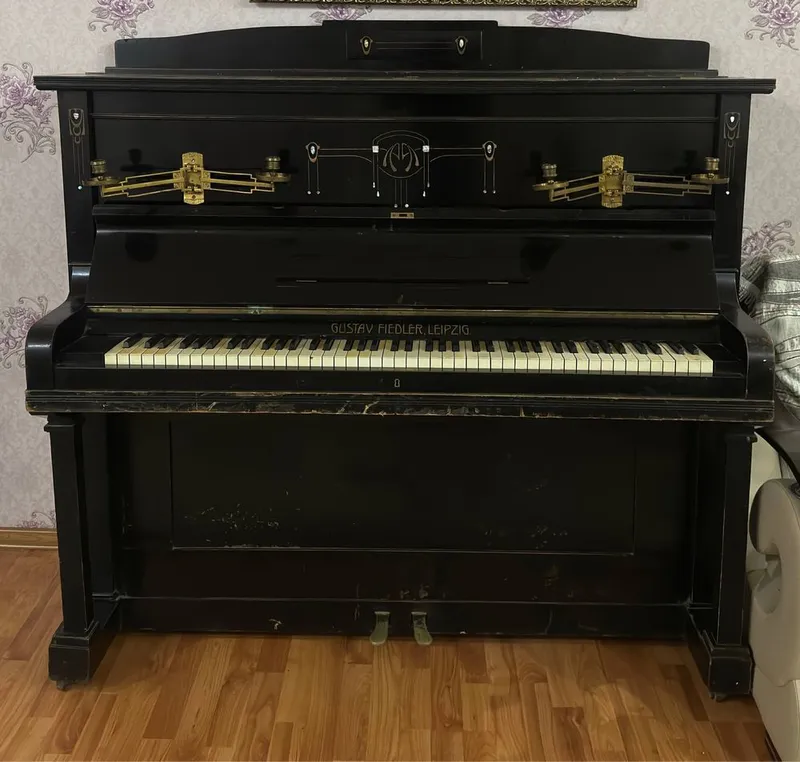 Пианино Gustav Fiedler Liepzig 3