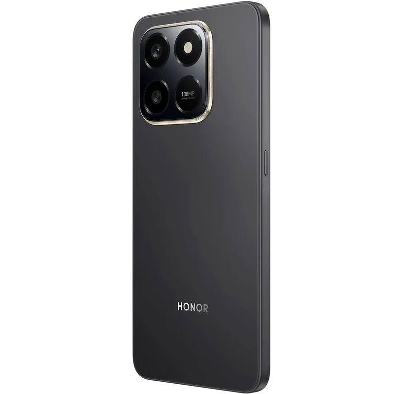 Смартфон Honor X7d 6/128GB Black (Черный) — фото 3