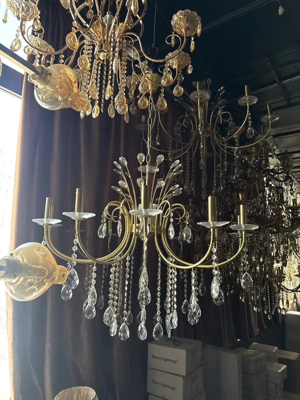 Chexiya billur lyustralari 1