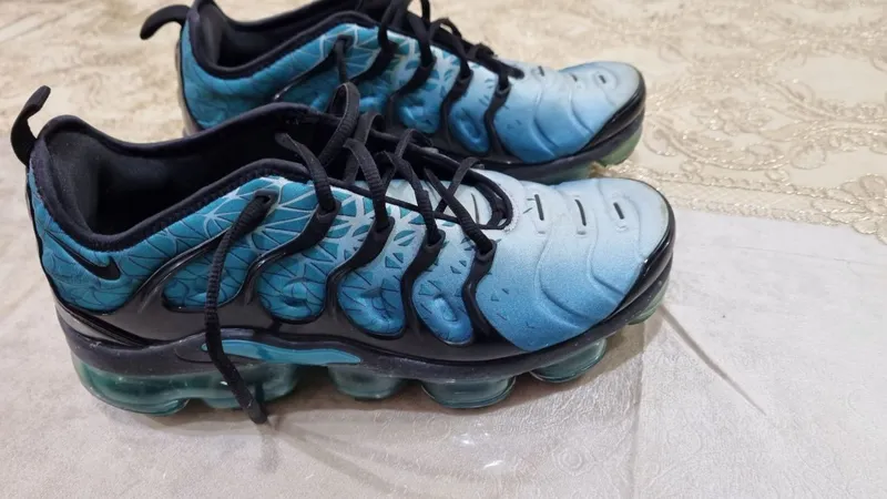 Кроссовки Nike Air VaporMax Plus Spirit Teal как Новый +Часы AMST 3003 — фото 3