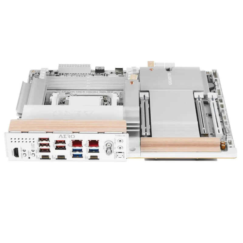 - Материнская плата MB Gigabyte AMD AM5 X870E AERO X WOOD DDR5 2