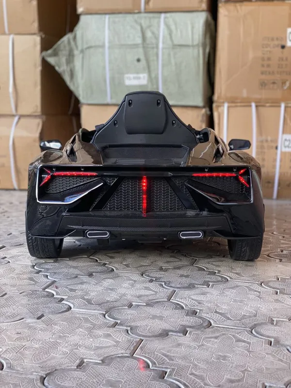 Lamborghini детская машина с открывающимися вверх дверями, электромобиль 6