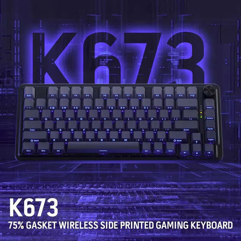 Клавиатура Redragon UCAL K673 PRO Side Printed PBT Keycaps -оригинал — фото 2