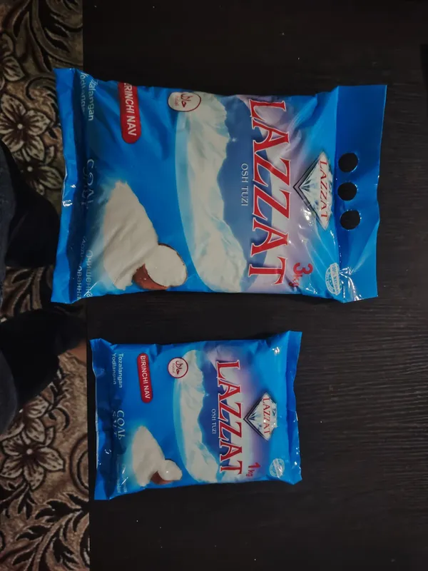 Lazzat osh tuzi 1 kg va 3 kg 5 Lazzat osh tuzi 1 kg va 3 kg 5