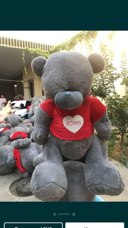 Teddy Тедди от 30 см до 3 метров 1 Teddy Тедди от 30 см до 3 метров 1