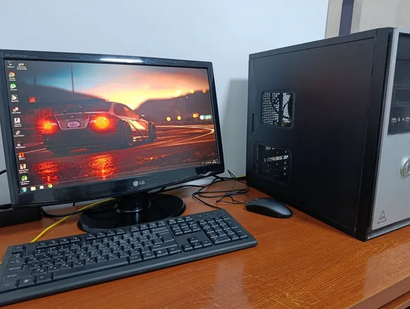 Компьютер офисный комплект LG монитор