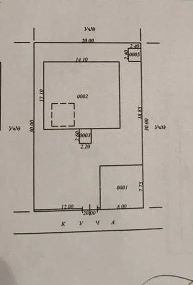 Мирзо-Улугбекский район, Никитина, 6 соток, фасад 20 метров
