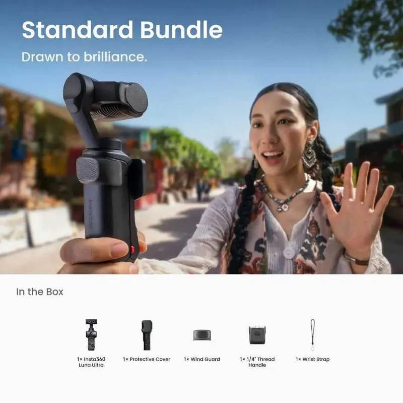 Insta360 Luna Ultra 8K Gimbal Camera / новые — фото 2