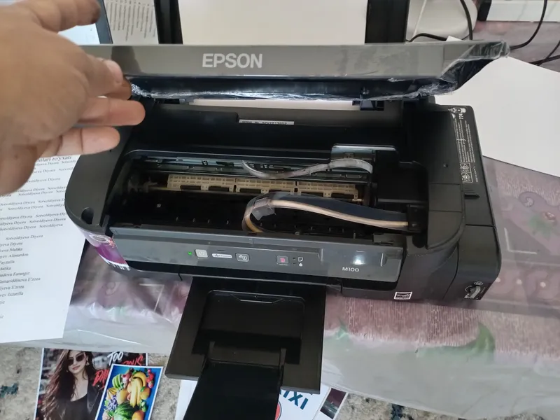 Epson M105 с Wi‑Fi, печатает также с телефона, новый 3