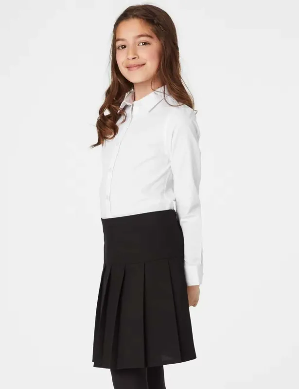 ‼️ Комплект из 3 облегающих школьных рубашек Marks & Spencer (Германия — фото 2 ‼️ Комплект из 3 облегающих школьных рубашек Marks & Spencer (Германия — фото 2